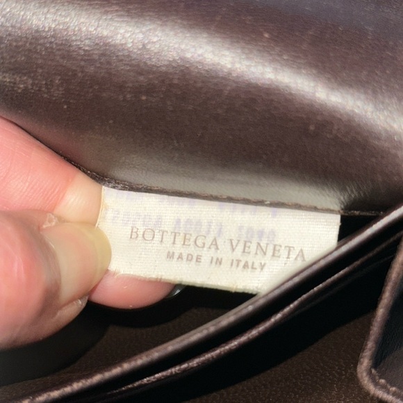 Bottega Veneta brown leather long wallet button and zippered coin 8 card slots π - Picture 5 of 14
